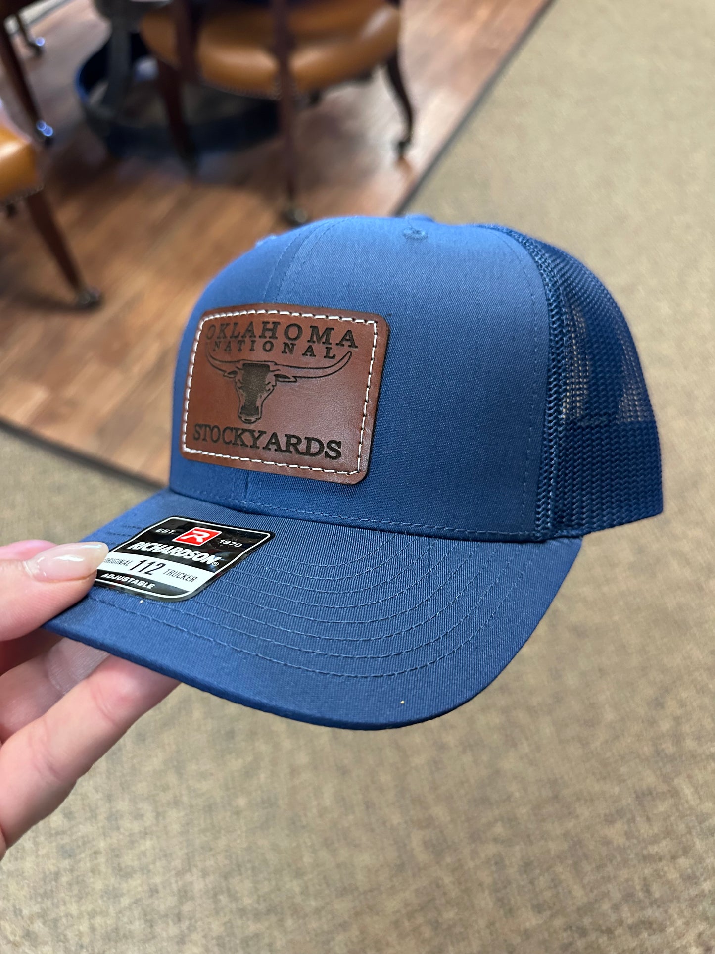 BROWN STEER PATCH CAP (multi color)