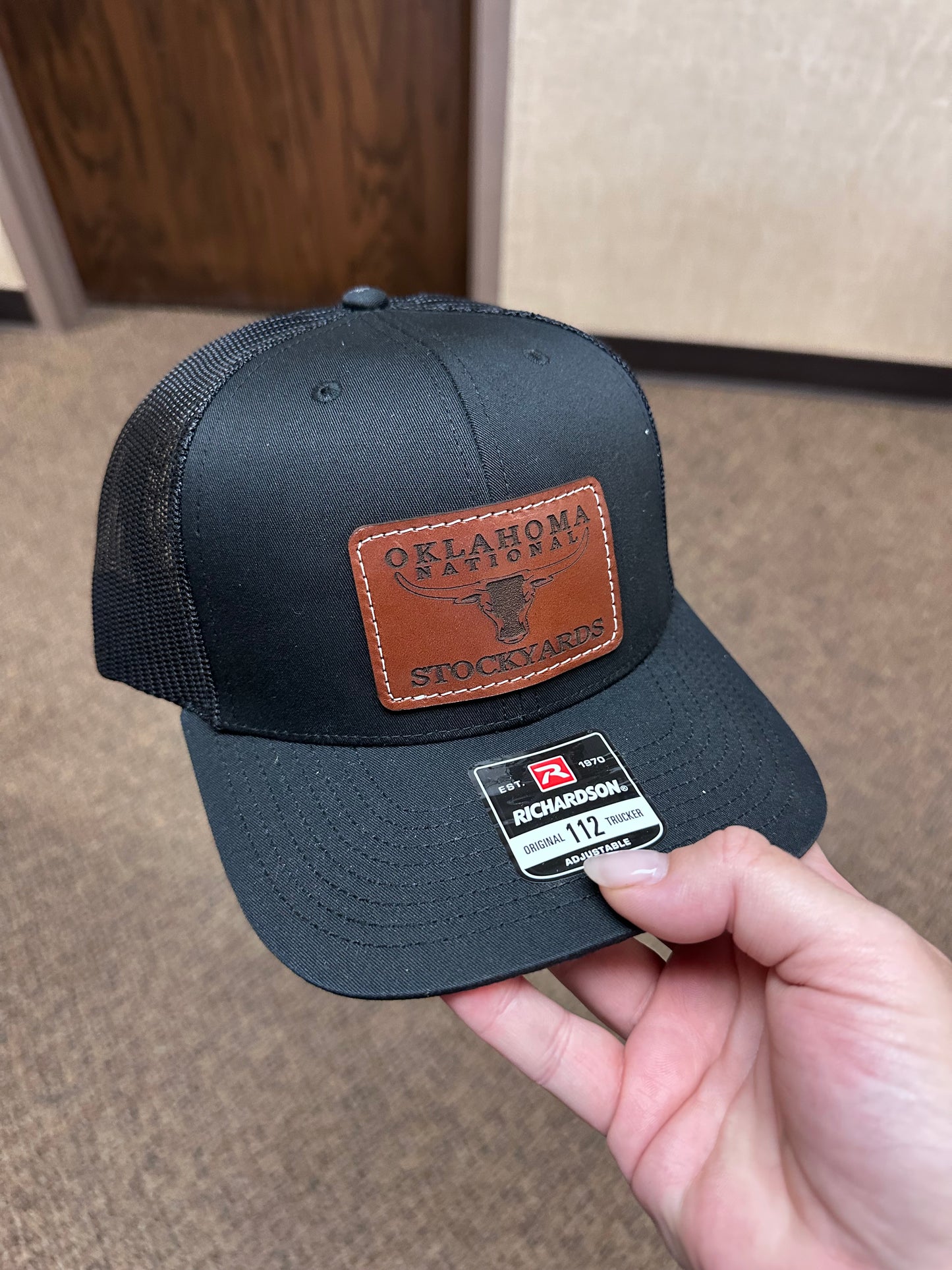 BROWN STEER PATCH CAP (multi color)