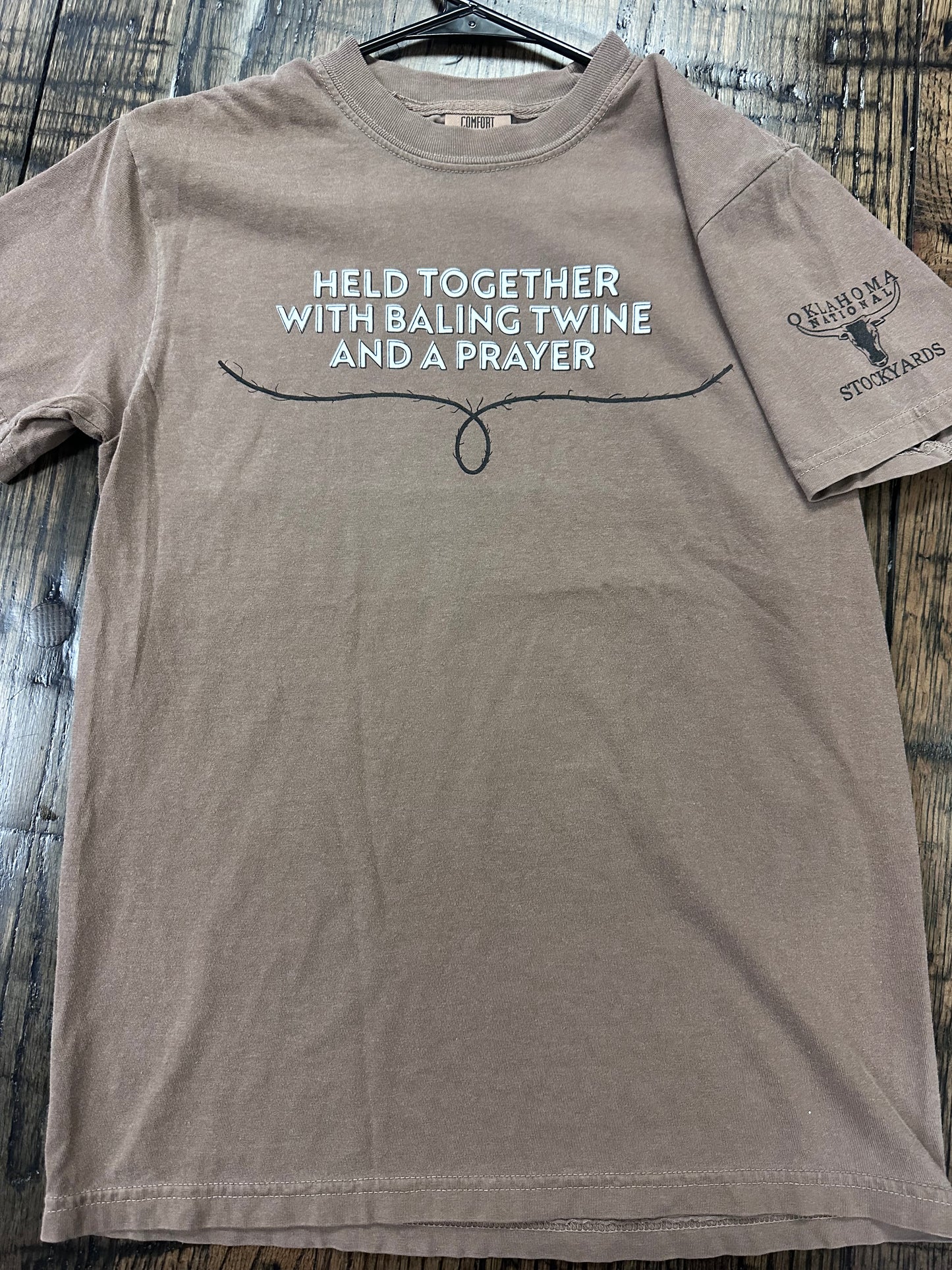 BALING TWINE & A PRAYER TEE (4 options)