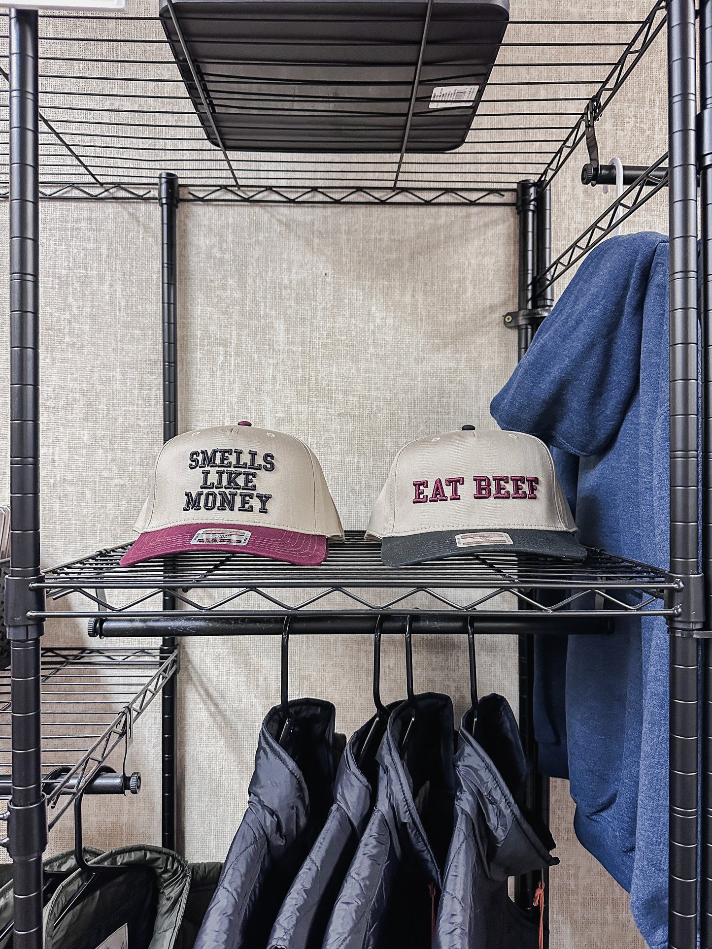 3D EMBROIDERED CAPS
