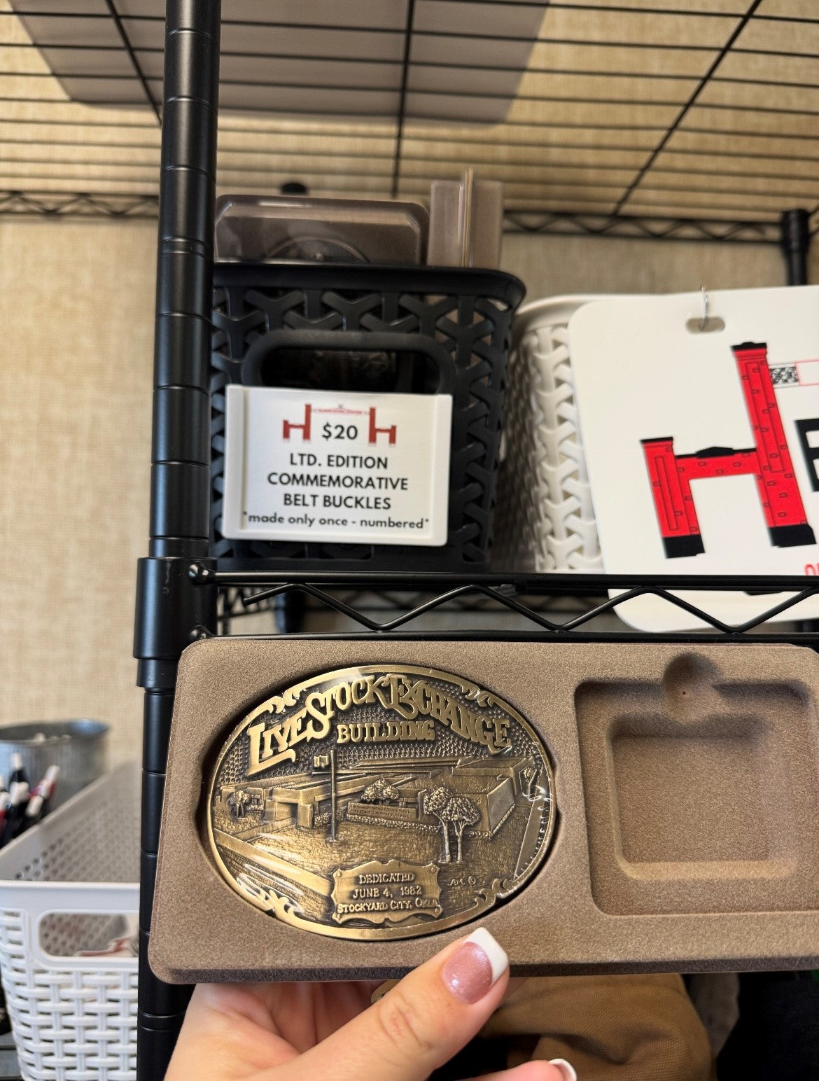 Limited Edition Commemorative Belt Buckle