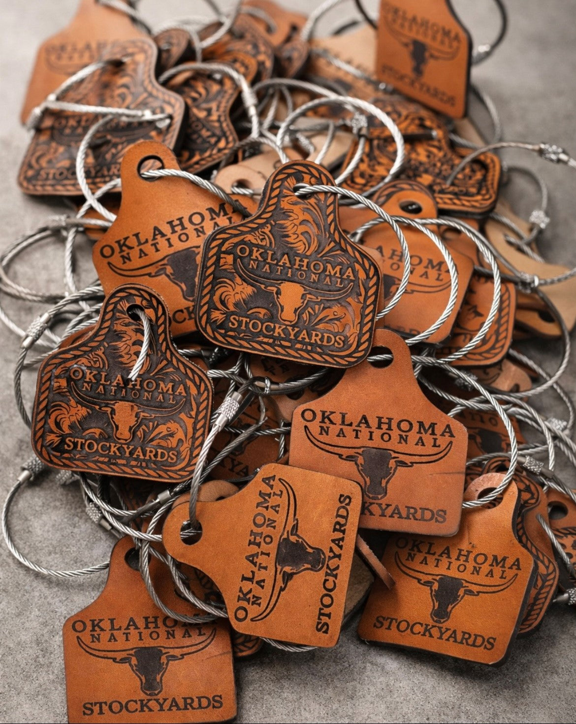 ONSY Leather Keychain