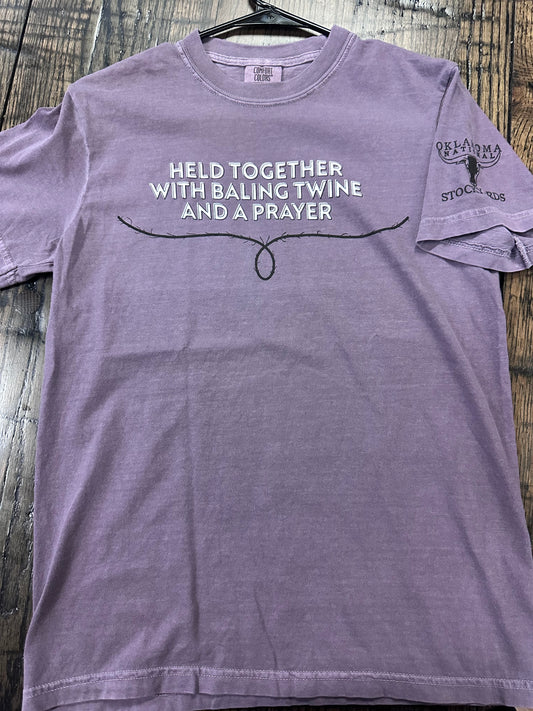 BALING TWINE & A PRAYER TEE (4 options)