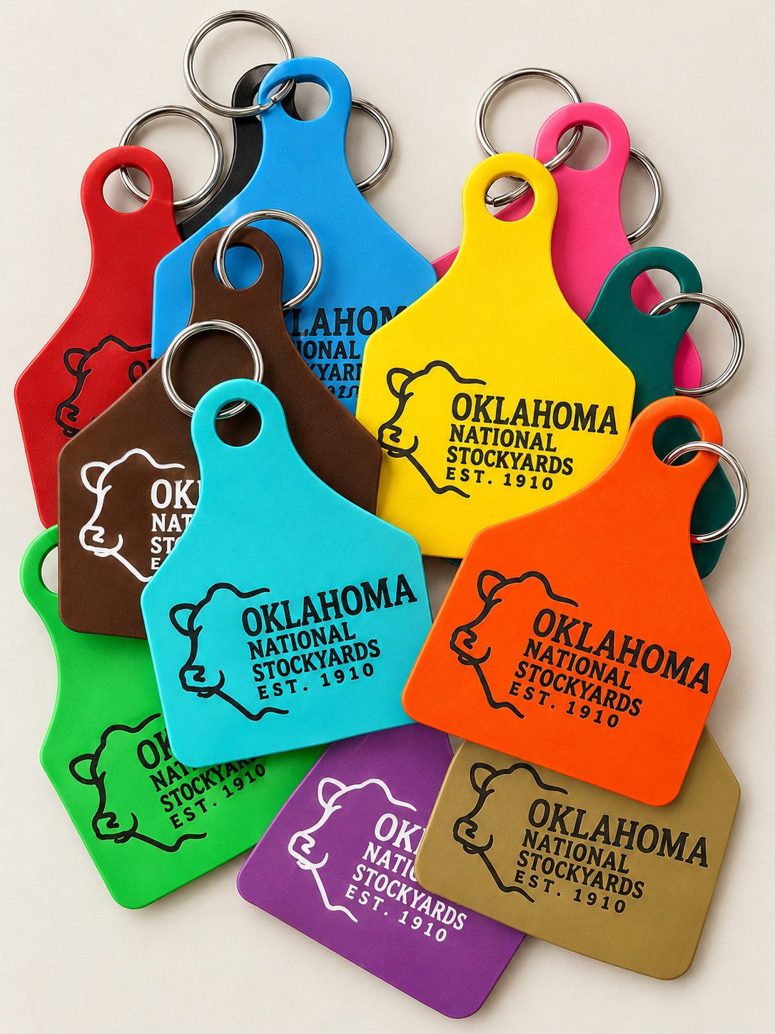 Eartag Keychains