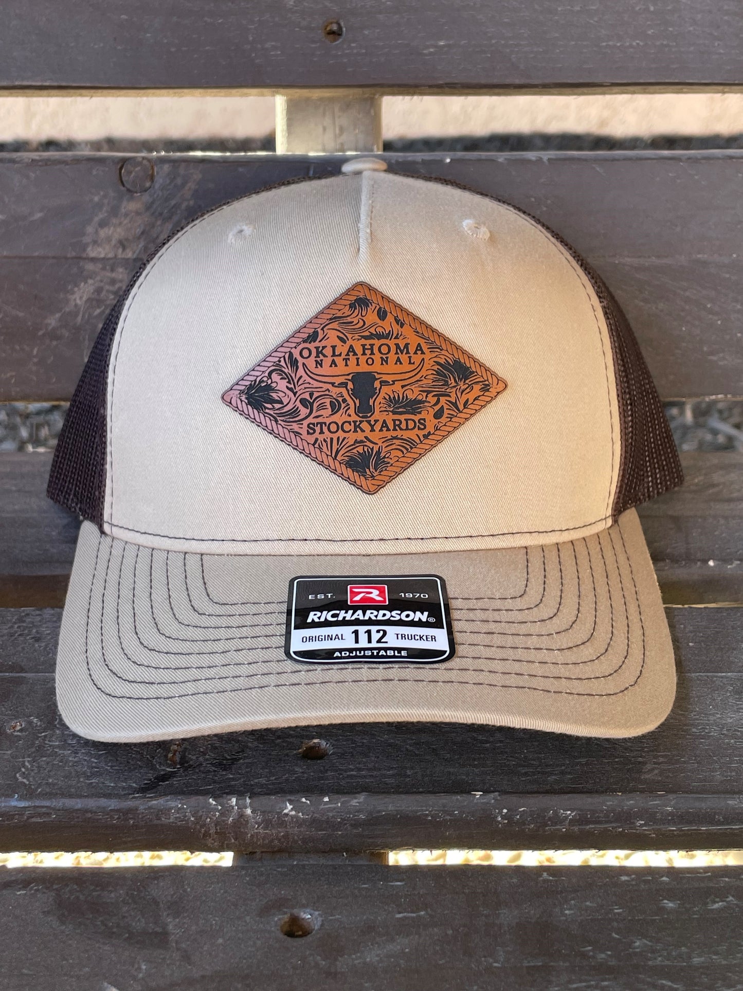 Diamond Floral Patch Richardson 112 Cap