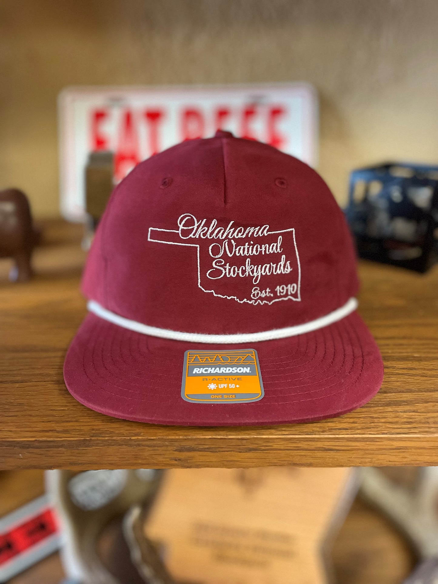Oklahoma Outline Cap 256