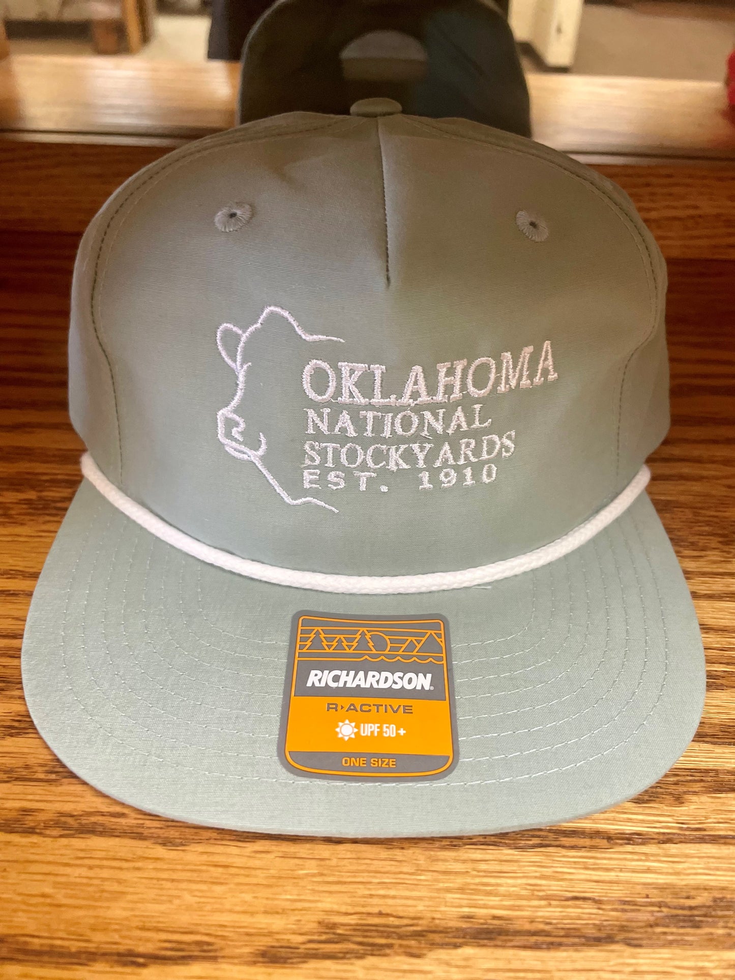 Stockyards Vintage Flat Bill Rope Cap