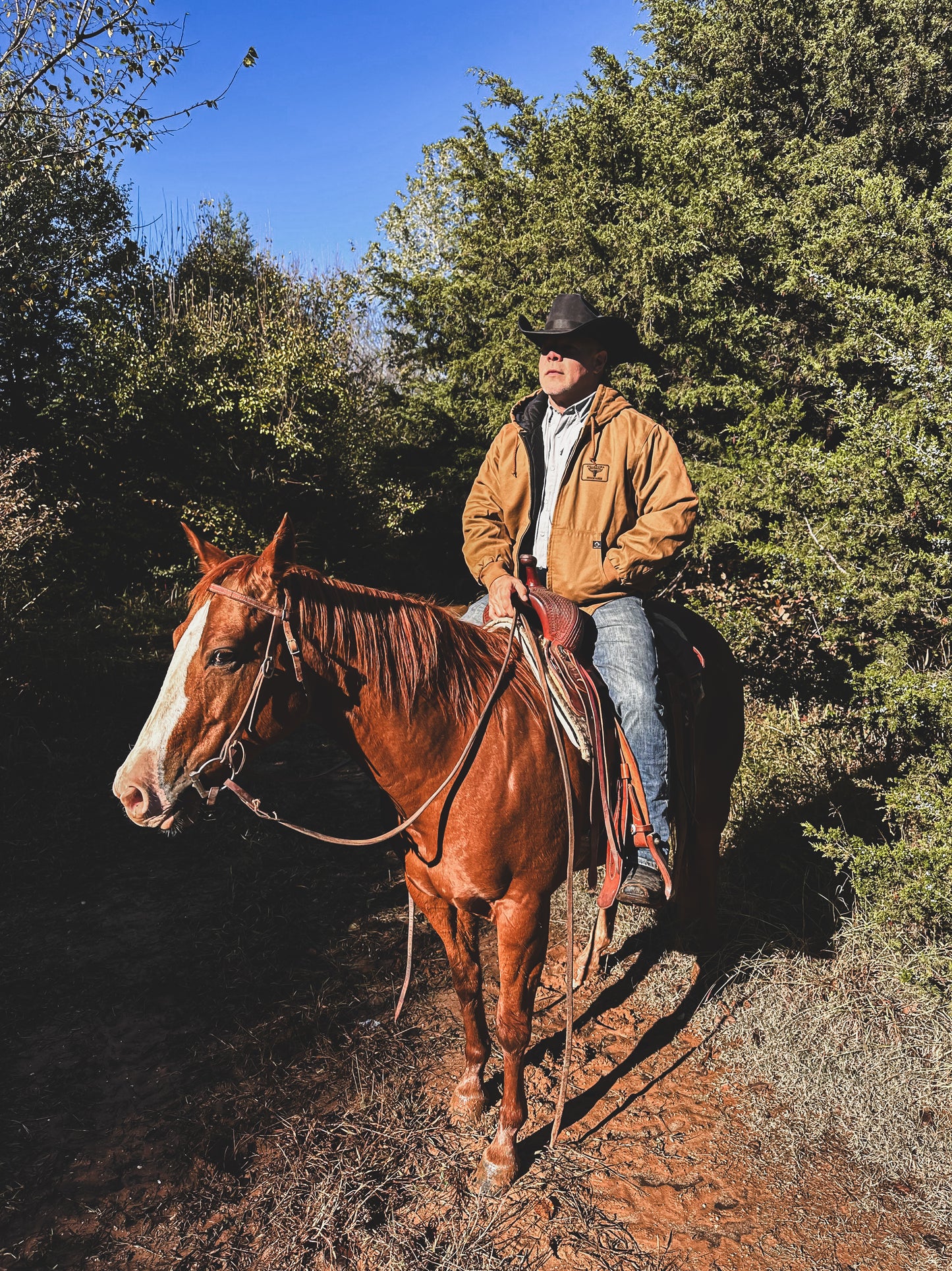 HOODED CANVAS DUCK COAT