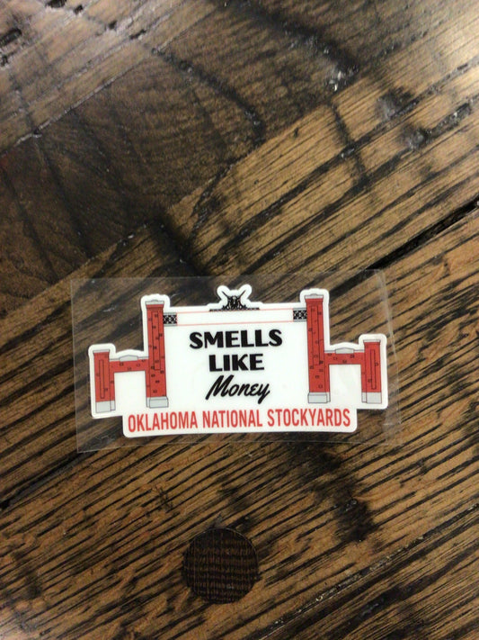 Smells Like Money Sticker