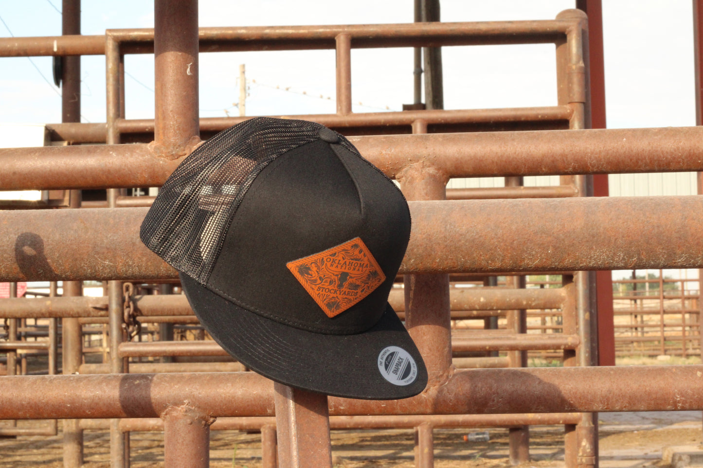 Classic flat bill hat - ONSY leather patch