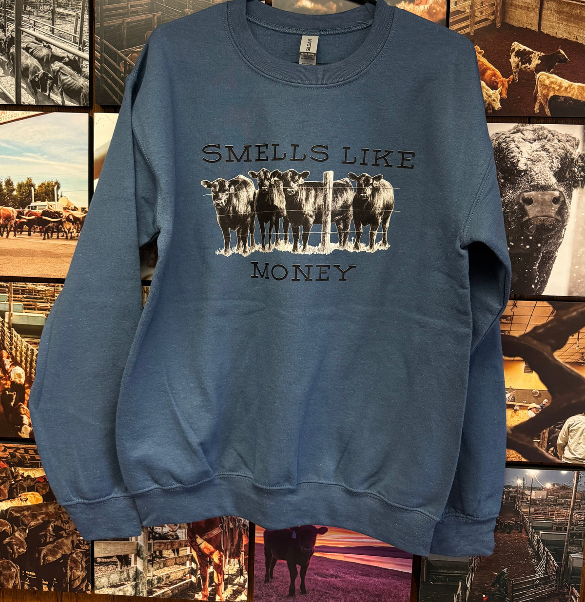 SMELLS LIKE MONEY CREWNECK