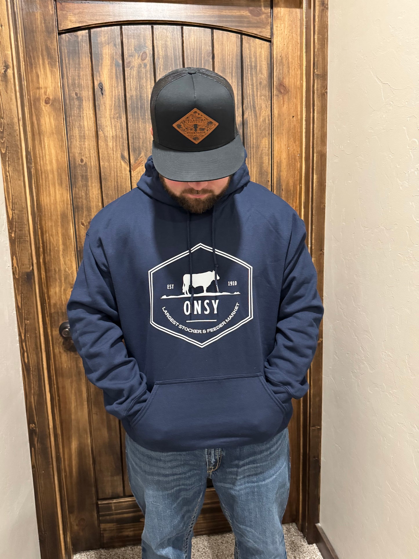 Navy & White ONSY Hoodie